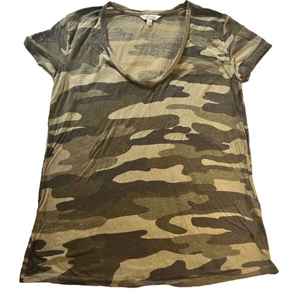 Lucky Brand Tops - Green Camouflage Lucky Brand Short Sleeve Tee Shirt Size Medium‎
